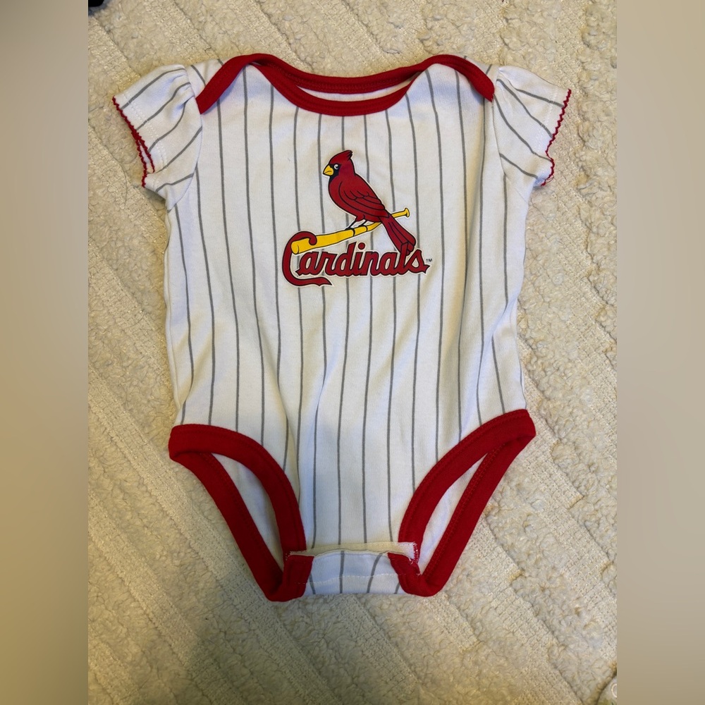 STL Cardinals Baby Bodysuit